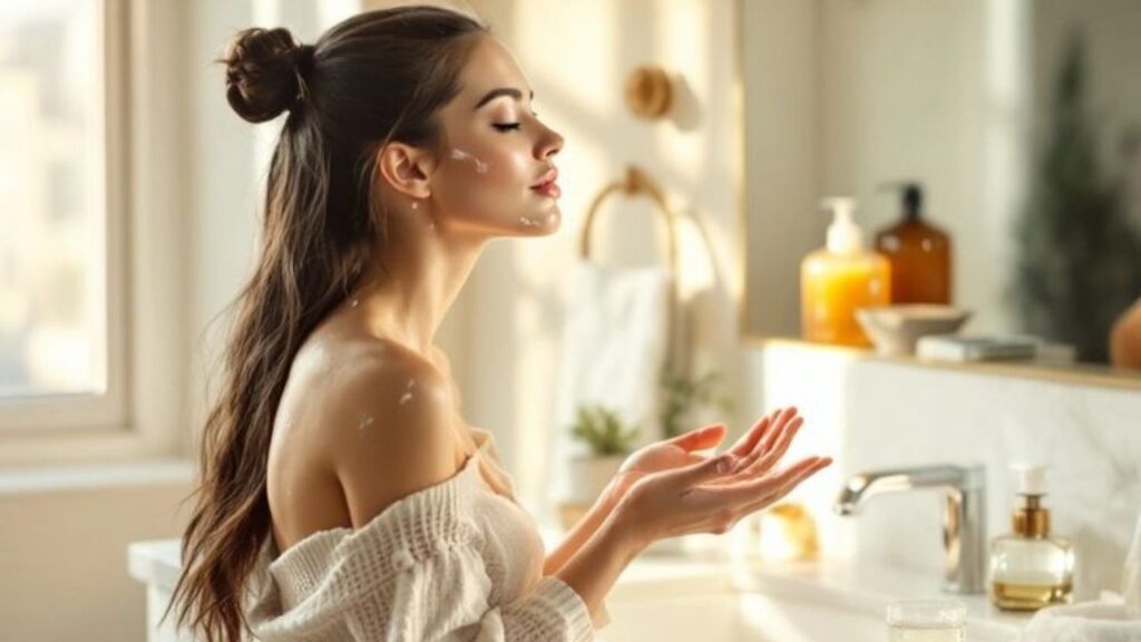 cleansing or moisturizing