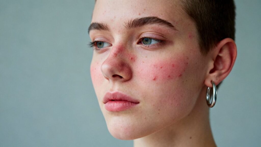 eczema on face
