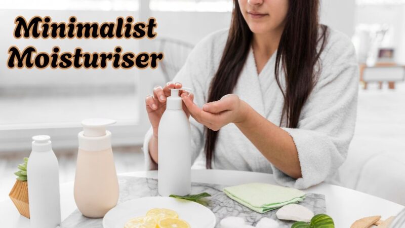 Minimalist moisturiser