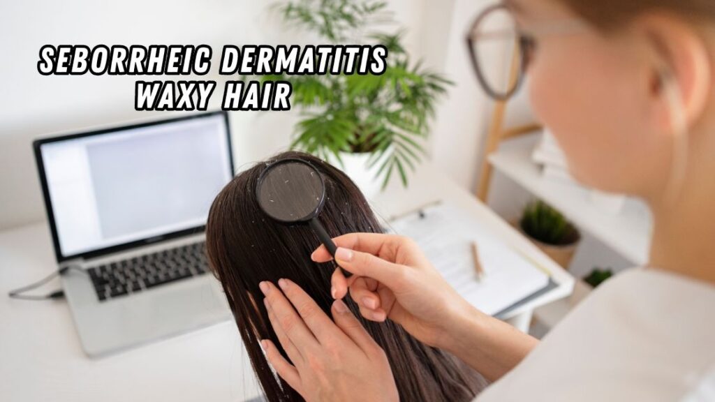 seborrheic dermatitis waxy hair