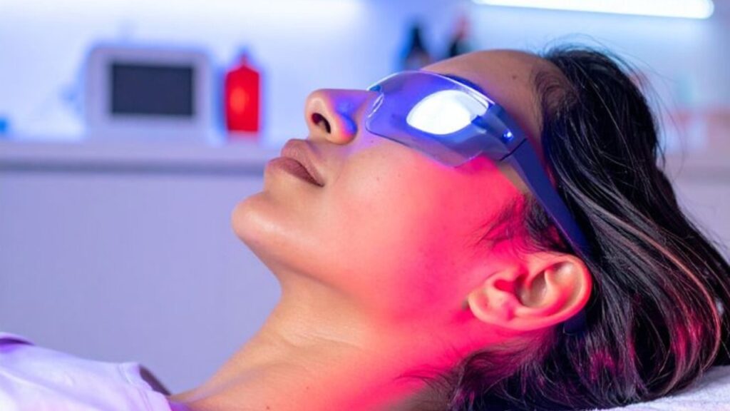 LED therapy integration